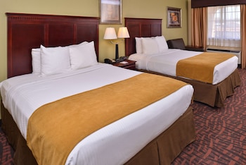 Standard Room, 2 Queen Beds, Non Smoking, Refrigerator & Microwave