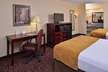 Standard Room, 2 Queen Beds, Non Smoking, Refrigerator & Microwave