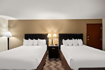 Standard Room, 2 Queen Beds, Non Smoking, Refrigerator & Microwave