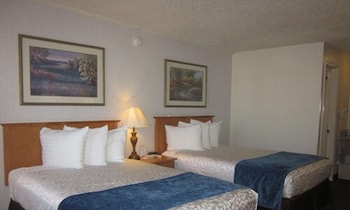 Standard Room, 2 Double Beds, Refrigerator & Microwave