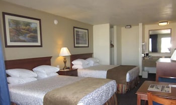 Standard Room, 2 Double Beds, Refrigerator & Microwave
