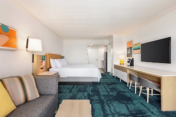 Suite, 1 King Bed, Roll-in Shower (Communications)