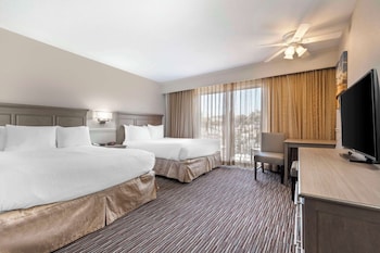 Standard Room, 2 Queen Beds, Non Smoking, Refrigerator & Microwave