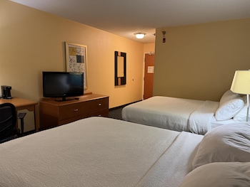 Standard Room, 2 Queen Beds, Non Smoking, Refrigerator & Microwave