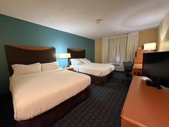 Standard Room, 2 Queen Beds, Non Smoking, Refrigerator & Microwave