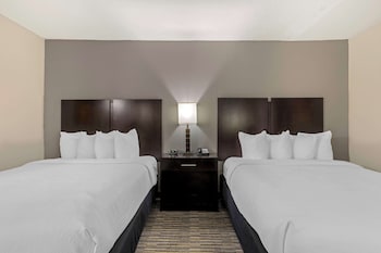 Standard Room, 2 Queen Beds, Non Smoking, Refrigerator & Microwave