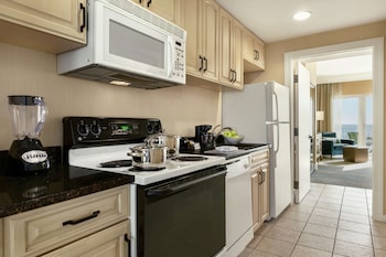 One king bed 1 bedroom suite oceanfront