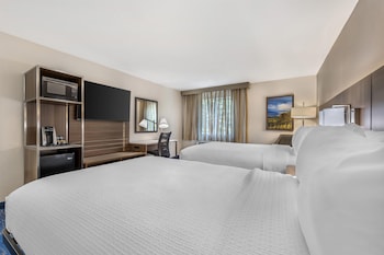 Standard Room, 2 Queen Beds, Non Smoking, Refrigerator & Microwave
