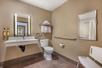Standard Room, 1 King Bed, Accessible, Refrigerator & Microwave