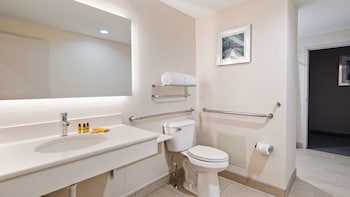 Room, 1 King Bed, Non Smoking, Refrigerator & Microwave (Shower Only;with Sofabed)