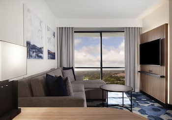 Suite, 2 Double Beds, Hearing Accessible (Hearing)