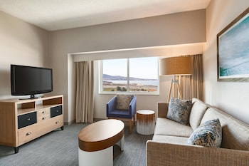 Deluxe Suite, 1 King Bed with Sofa bed, Mobility Accessible, Microwave (Roll-in Shower)
