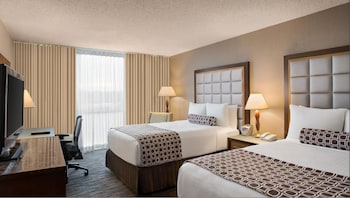 Premium Room, 2 Double Beds, Refrigerator (High Floor)