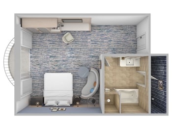 Deluxe Room, 2 Queen Beds, Balcony (Tower)