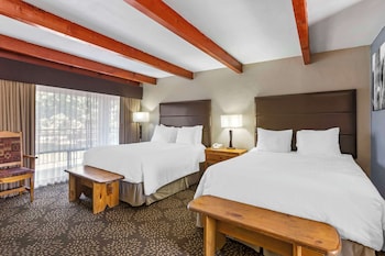 Standard Room, 2 Queen Beds, Non Smoking, Refrigerator & Microwave