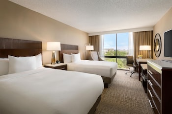 Room, 2 Double Beds, Hearing Accessible, Bathtub