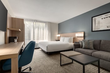 Suite, 1 King Bed with Sofa bed, Accessible (Roll-in Shower)