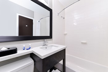 Standard Room, 1 King Bed, Non Smoking, Refrigerator & Microwave (Shower Only;Larger Room)