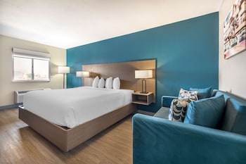 Standard Room, 1 King Bed, Non Smoking, Refrigerator & Microwave (Deluxe)