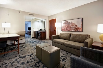 Suite, 2 Double Beds, Corner