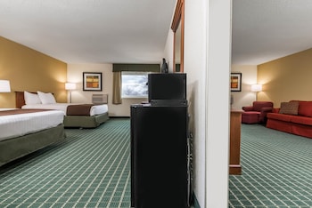 Suite, 2 Double Beds, Non Smoking (One-Bedroom Suite)