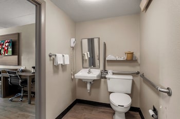 Superior Room, 1 King Bed, Accessible, Non Smoking (Roll-In Shower)
