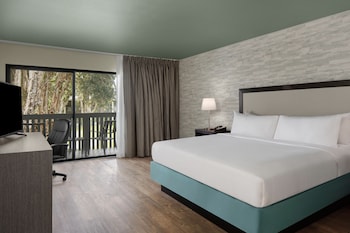 Deluxe Room, 1 King Bed, Balcony, Courtyard View