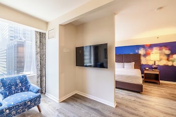 Junior Suite, 1 King Bed with Sofa bed