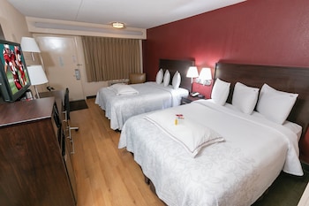 Premium Room, 2 Double Beds (Upgraded Bedding & Snack, Smoke Free)