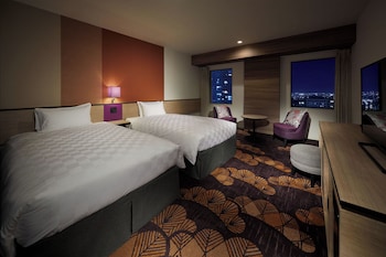26th-32th Deluxe Twin Room, Non-Smoking (High Floor)
