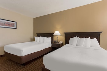 Standard Room, 2 Queen Beds, Non Smoking, Refrigerator & Microwave