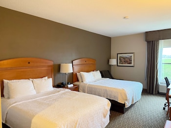 Standard Room, 2 Queen Beds, Non Smoking, Refrigerator & Microwave