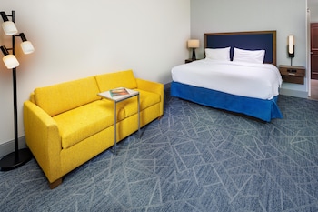 Room, 1 King Bed with Sofa bed, Microwave