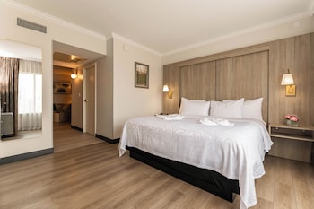 Suite, 1 King Bed, Non Smoking, Refrigerator & Microwave (Separate Living Room;with Sofabed)