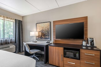 Standard Room, 2 Queen Beds, Non Smoking, Refrigerator & Microwave (Walk-in Shower)