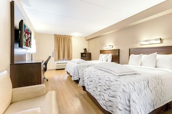 Premium Room, 2 Double Beds (Upgraded Bedding & Snack, Smoke Free)