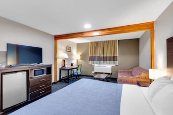 Room, 1 King Bed with Sofa bed, Smoking, Jetted Tub (1 Person Sofa Bed)