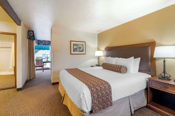 Standard Room, 1 King Bed, Refrigerator & Microwave, Poolside (with Sofabed)