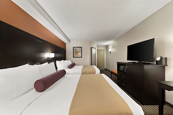 Standard Room, 2 Queen Beds, Non Smoking, Refrigerator & Microwave