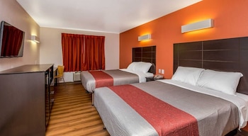 Deluxe Room, 2 Double Beds, Non Smoking, Refrigerator & Microwave