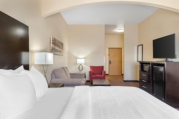 Standard Room, 1 King Bed, Non Smoking, Refrigerator & Microwave