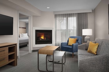 Suite, 2 Double Beds, Fireplace