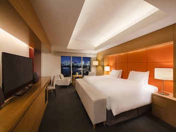 Twin Relaxation Suite - Non-Smoking - 80sqm - Rainbow Bridge View - Executive Lunge Access