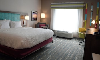 Room, 1 King Bed, Refrigerator & Microwave