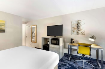 Standard Room, 1 King Bed, Accessible, Refrigerator & Microwave