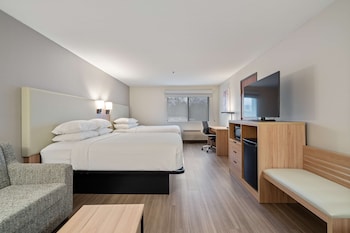 Standard Room, 2 Queen Beds, Non Smoking, Refrigerator & Microwave