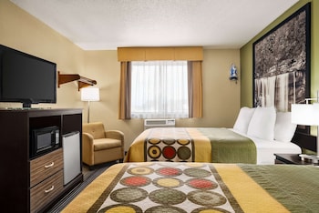 Double Room, 2 Double Beds, Smoking