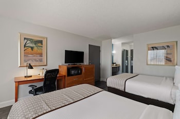 Standard Room, 2 Double Beds, Non Smoking, Refrigerator