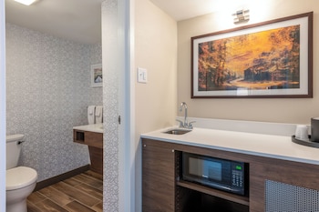 Suite, 1 King Bed, Accessible (Mobility & Hearing, Roll-in Shower)