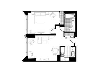 Executive City View One Bedroom Suite